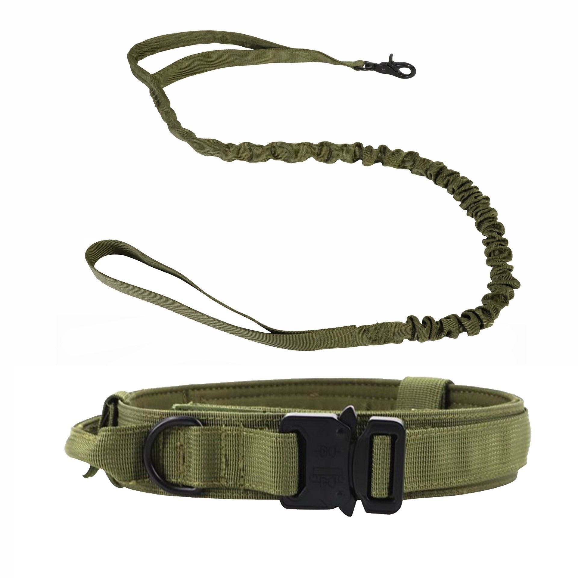 Taktisches Hundehalsband & Leine für Outdoor & Training – 8 Farben, M bis XL, auch als Set