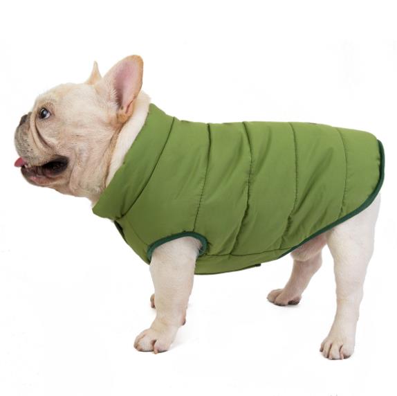 Hunde-Weste im Bulldoggen-Stil - Polyester | 3 Farben | S-XXL | Bequem und stylisch