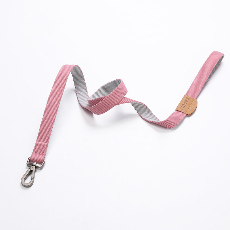 Hundeleine Weste Brustgeschirr – Polyester & Nylon, 4 Farben, 1,5/2,0/2,5 cm x 120 cm