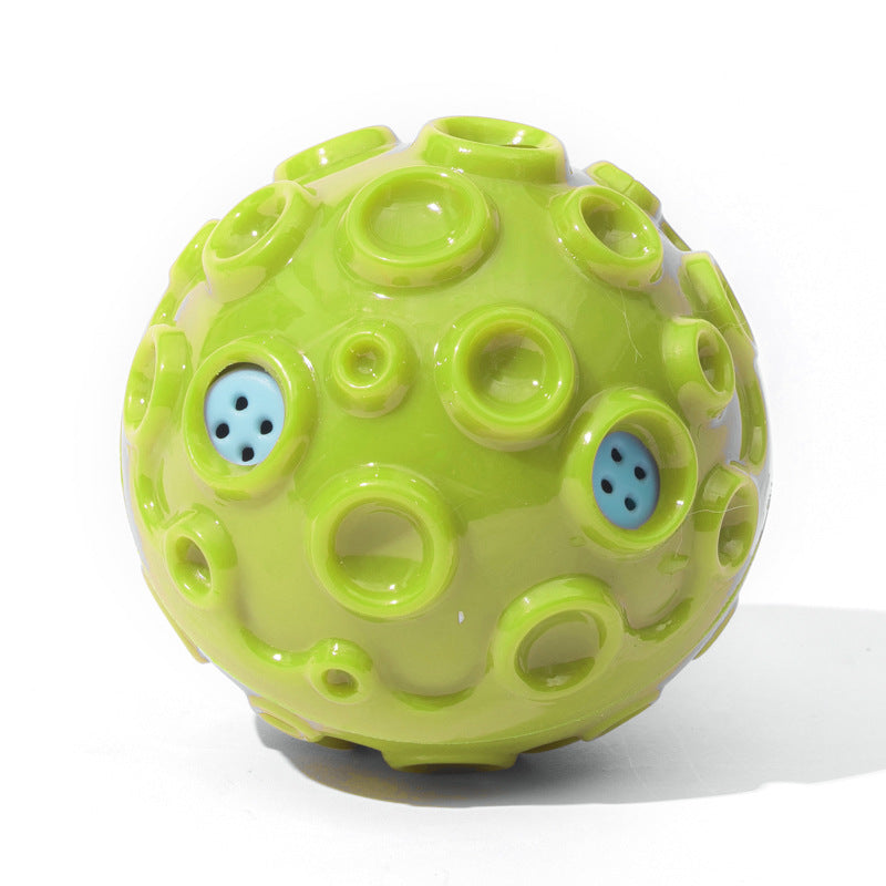 Interaktiver Quietschball für Hunde – Naturkautschuk, Zahnpflege & Stressabbau