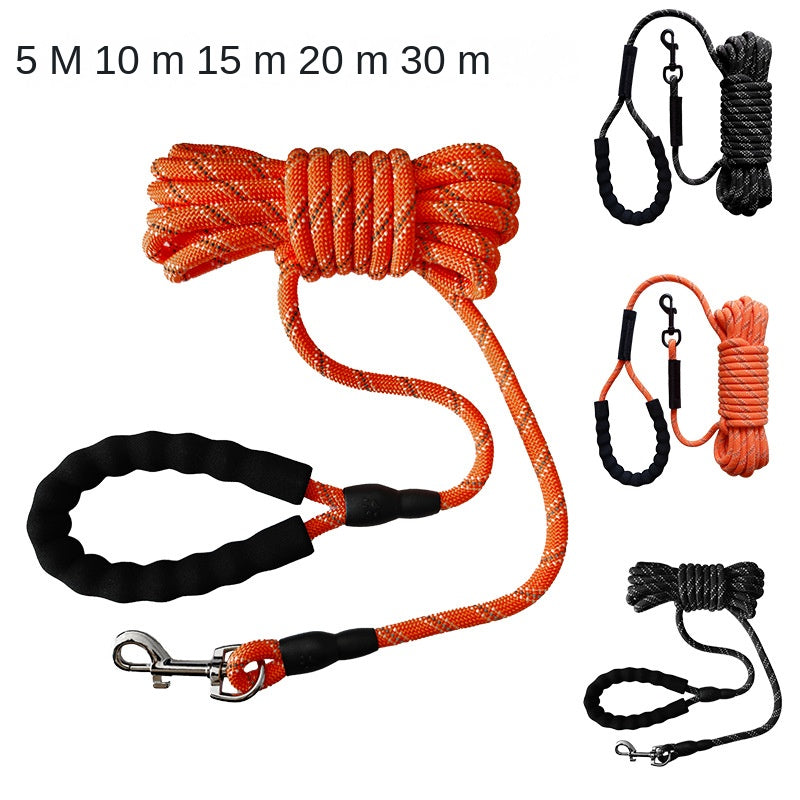 Schleppleine Hund reflektierend | 2–30 m | Polypropylen | Rückruftraining & Camping