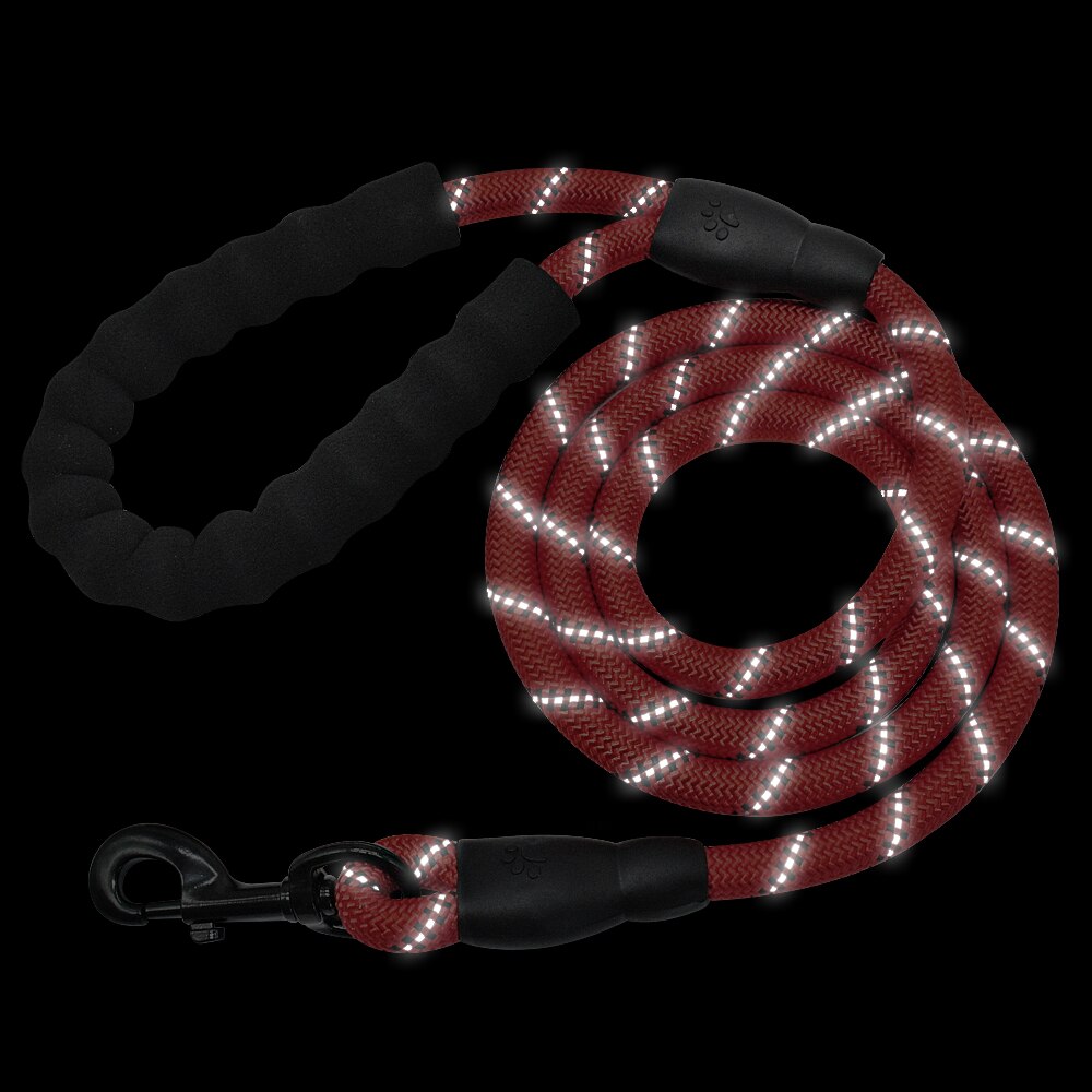 Reflektierende Hundeleine aus Nylon – 150 cm, 7 Farben