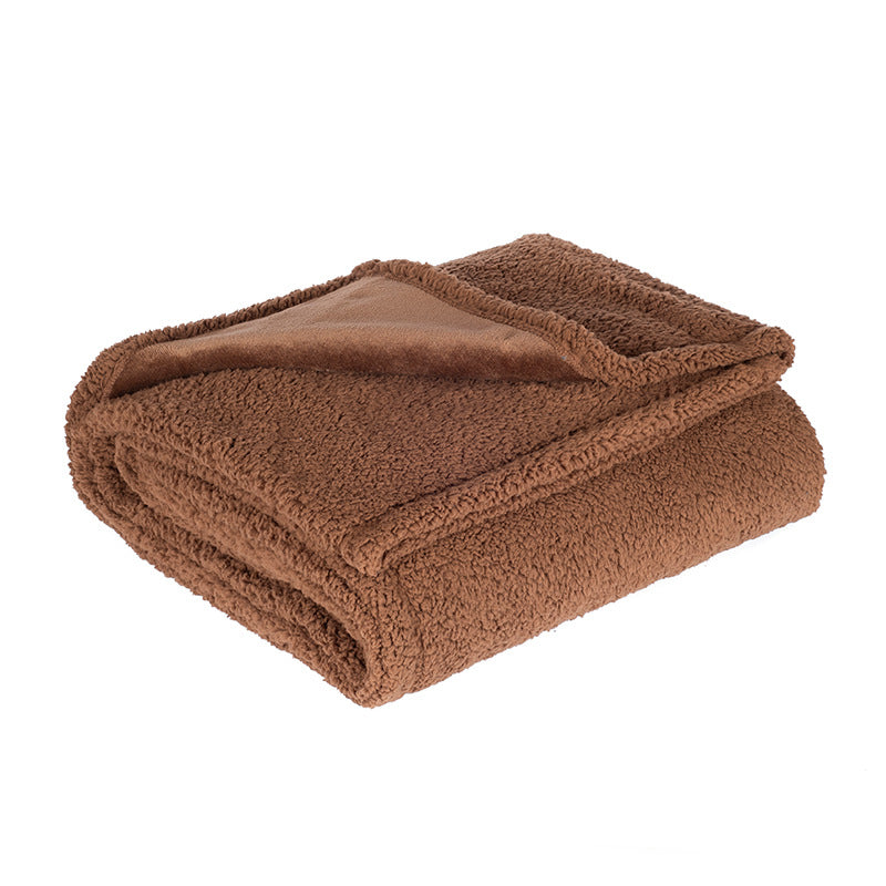 Kuschelige Hundedecke – Flanell & Sherpa, wasserdicht, XS–XXL, 4 Farben