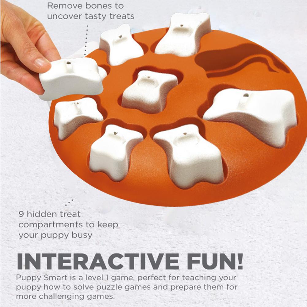 Intelligenz-Puzzle für Hunde – Futterspender, 9 Fächer & BPA-frei