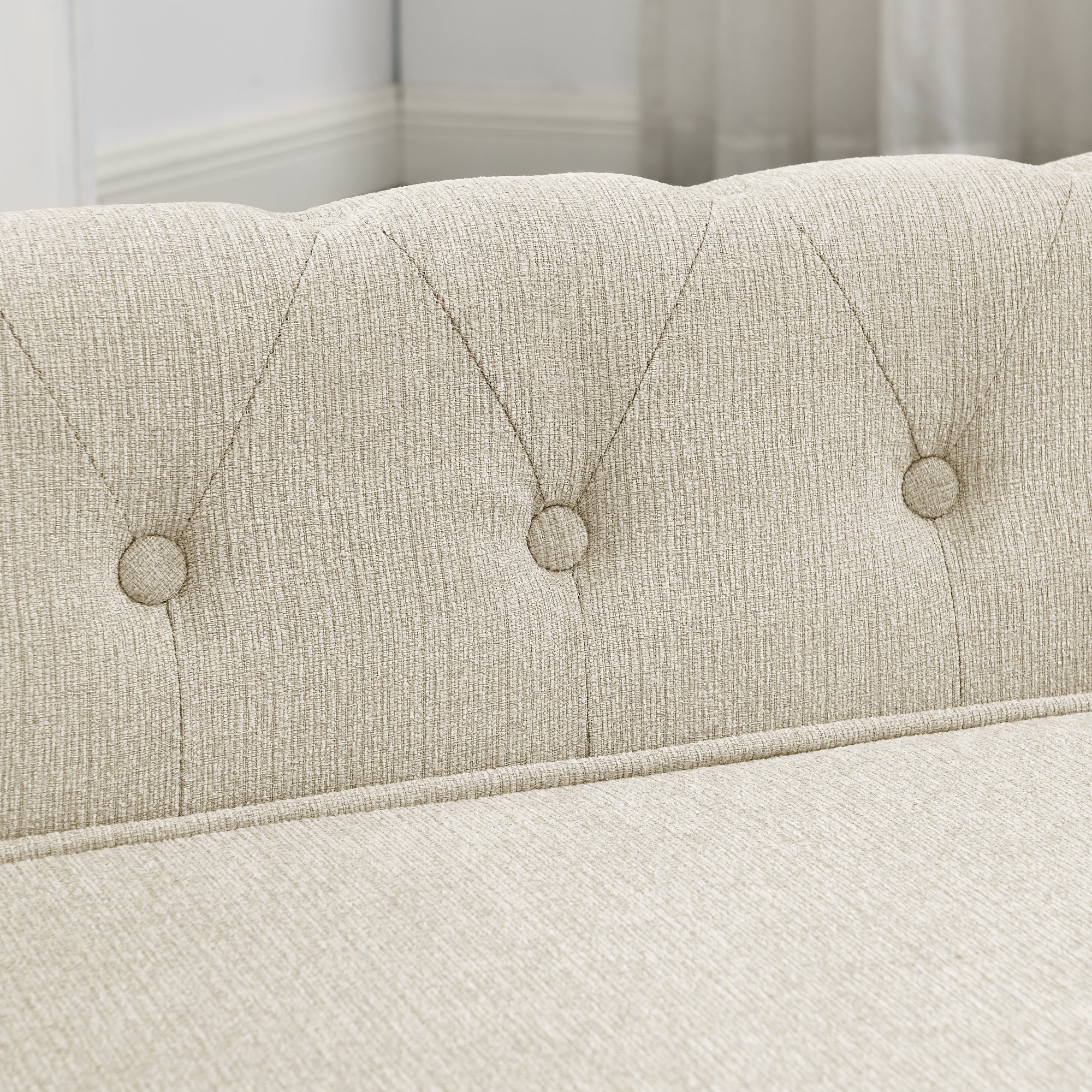 Elegantes Hundesofa für mittlere & große Hunde – Schaumstoff-Couch erhöht, Beige