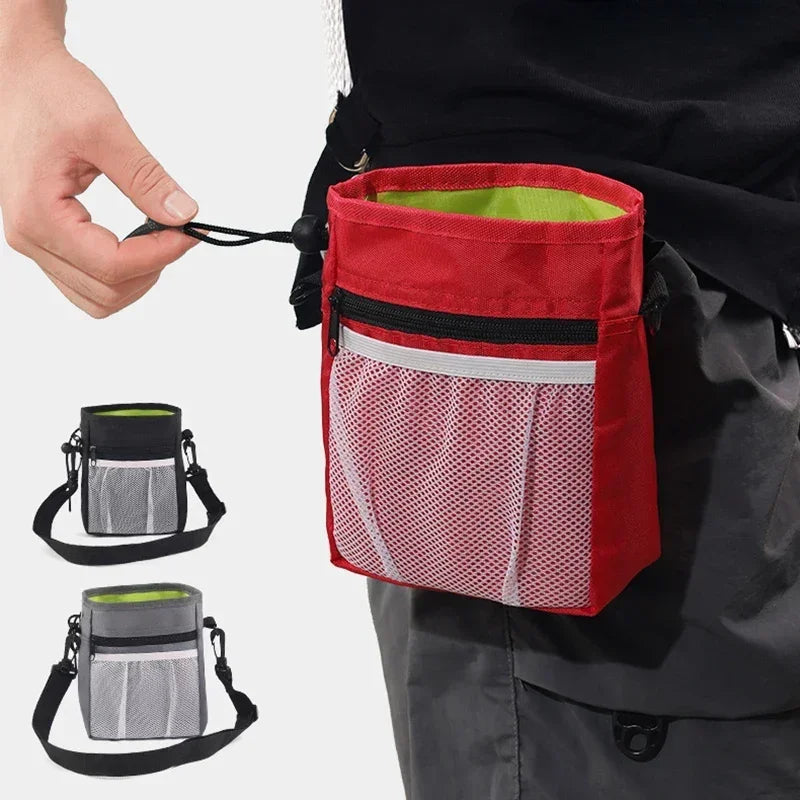 Leckerli-Umhängetasche für Hunde – Oxford & Nylon, 18×14×6cm, 3 Farben
