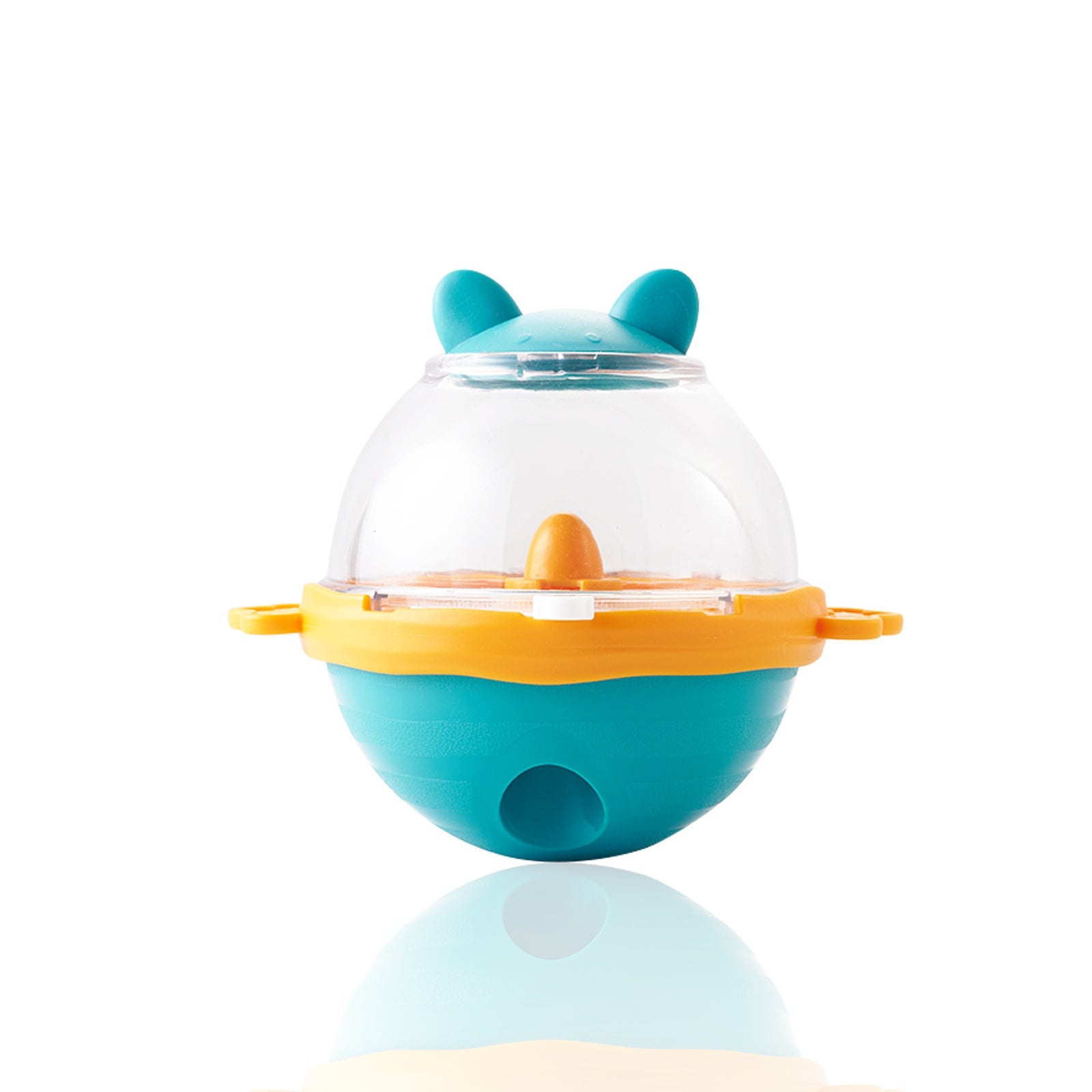 Dog Treat Balls Slow Feeder ToysDog & Cat Treat Dispenser Puzzle Toys  Active Rolling Balls For Medium&Large Dog Breeds  Interactive Squeaky Mental Stimulation
