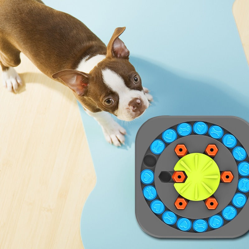 Intelligenzspielzeug Puzzle-Feeder für Hunde – interaktiv, Snack-Versteck