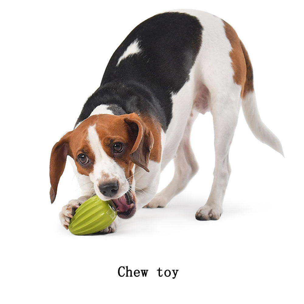 PETKIT Hundespielzeug-Ball – Quietschball, Kauball oder Snackball, Gummi, 65×65×120mm