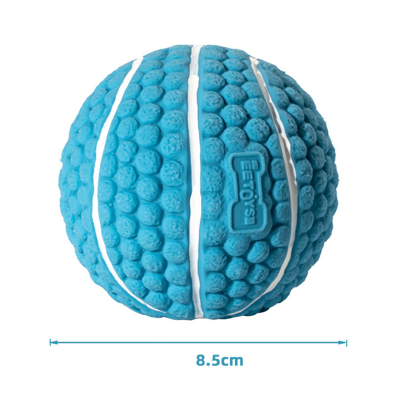 Latex-Basketball für Hunde – Apportieren, Zahnpflege & Stressabbau
