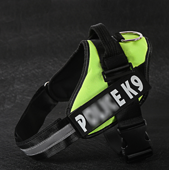 Personalisiertes Hundegeschirr No-Pull – Reflektierend, Atmungsaktiv, mit Namens-Patch, XS–2XL