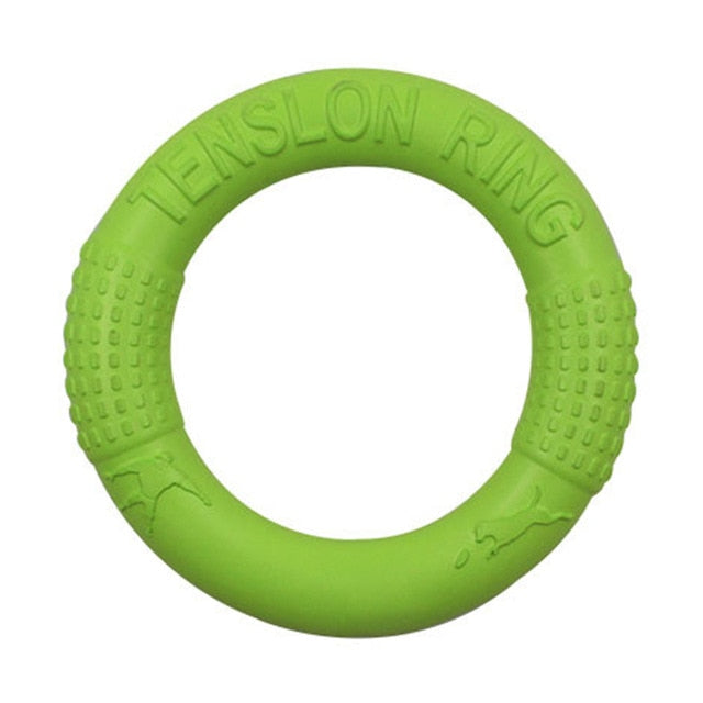 Hundefrisbee aus Gummi – Wurfscheibe für Outdoor-Training