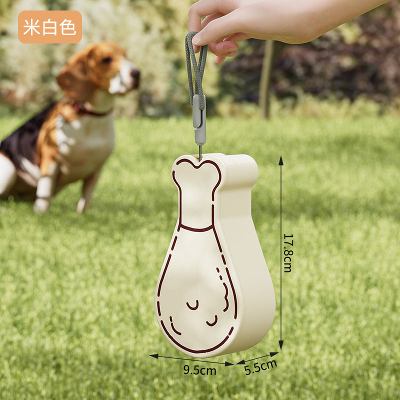 Hundewasserflasche Portabel mit Napf – 2-lagig, Outdoor, 2 Farben