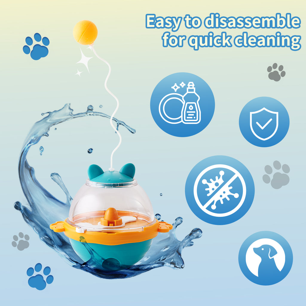Intelligenz-Tumbler Futterball – Slow Feeder & Interaktives Spielzeug für Hunde & Katzen