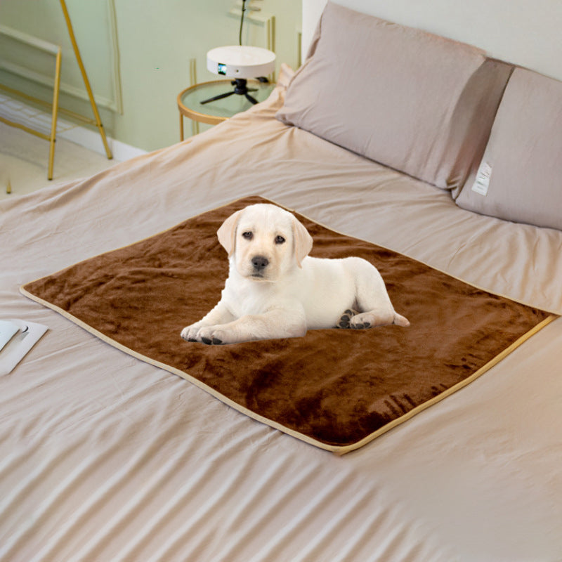 Wasserdichte Hundedecke aus Flanell & Lammvelvet – 4 Farben, 2 Größen