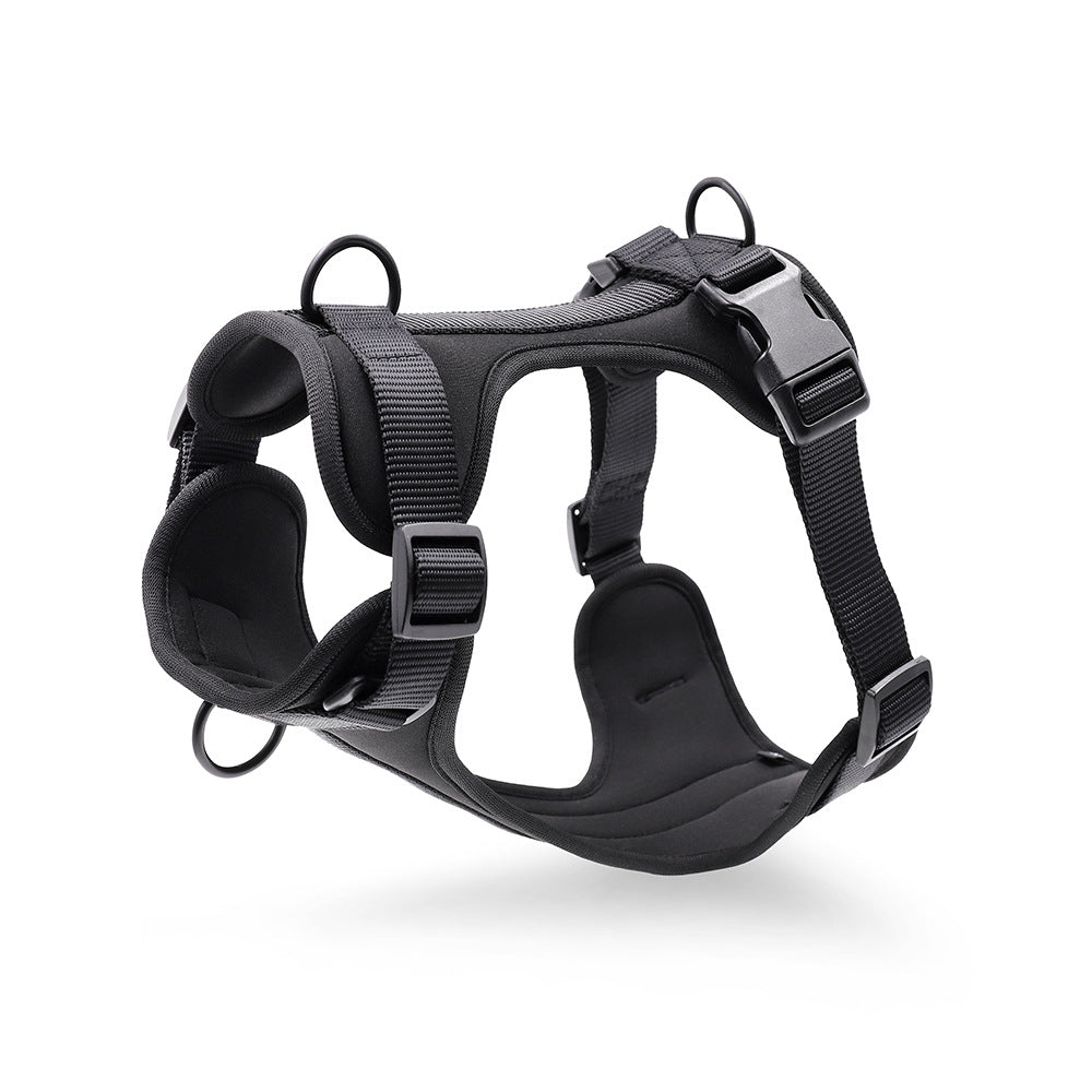 Wasserdichtes PVC Hundegeschirr Set – bissfest, 5 Farben, S/M/L, als Halsband, Leine oder Brustgeschirr