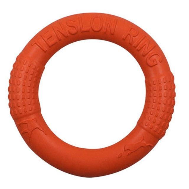 Hundefrisbee aus Gummi – Wurfscheibe für Outdoor-Training