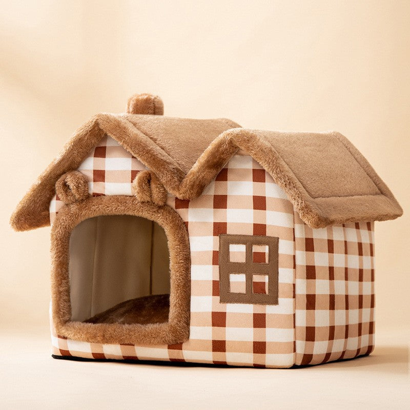 Faltbares Hundehaus & Hundehöhle – selbstwärmend, 13 Designs, S–L