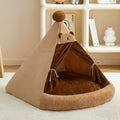 Hundezelt Kuschelhöhle für kleine & mittlere Hunde – Ganzjahres-Schlafplatz, warm & sicher, S/M/L