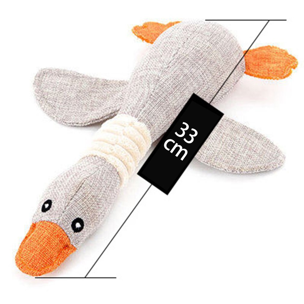 Hundespielzeug Plüsch-Wildgans mit Sound | 30 cm | 3 Farben