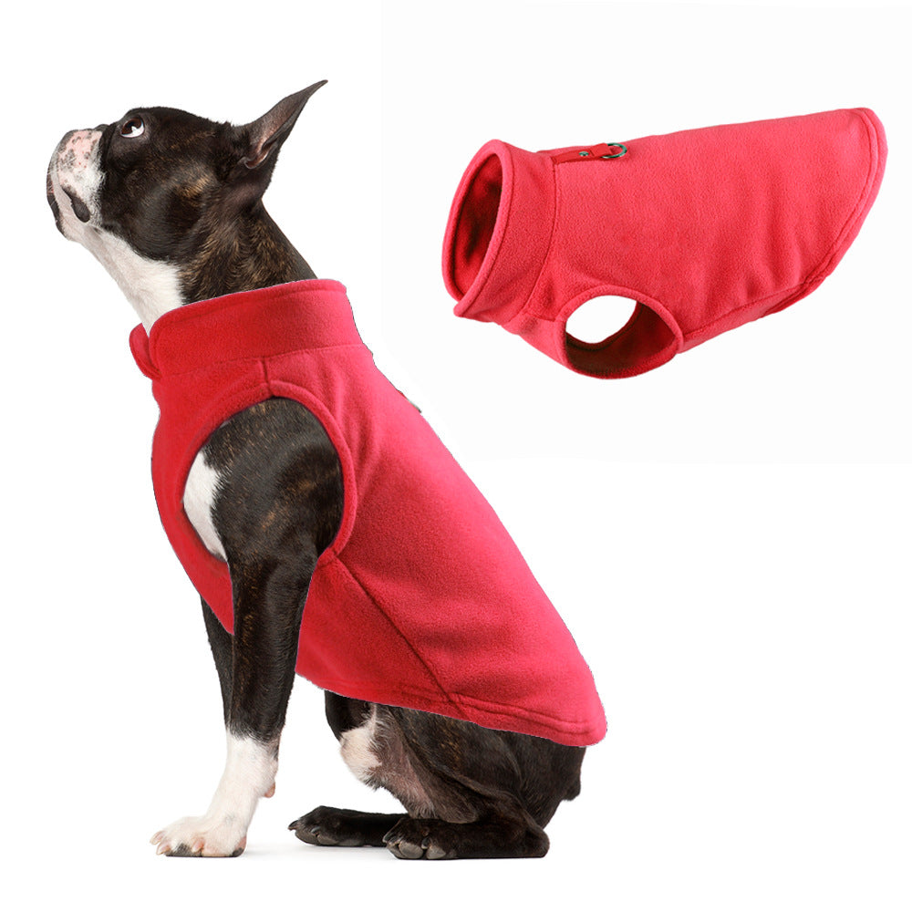 Fleece-Hundepullover einfarbig - Shake-up-Velvet | 9 Farben | S-XL | Warm und weich