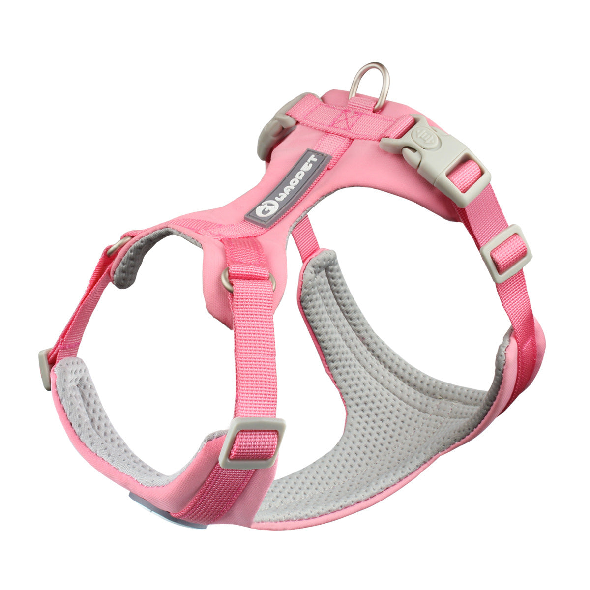Hundegeschirr Set mit Leine – Atmungsaktiv, Reflektierend, Verstellbar, XS–L