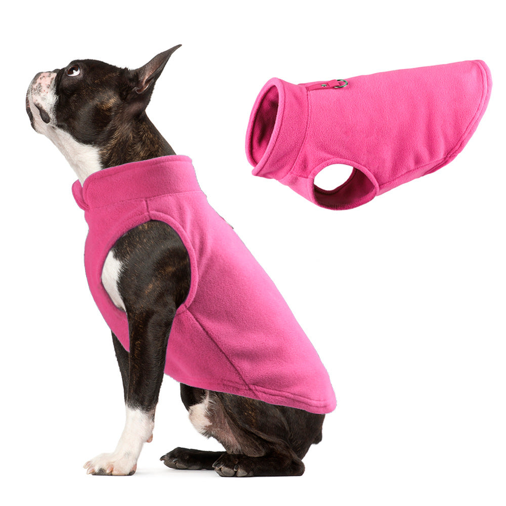 Fleece-Hundepullover einfarbig - Shake-up-Velvet | 9 Farben | S-XL | Warm und weich