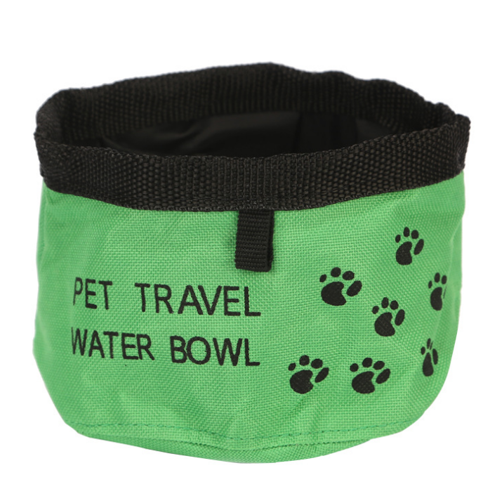 Faltbarer Reisenapf für Hunde & Katzen – Canvas, 3 Farben, ø15 cm