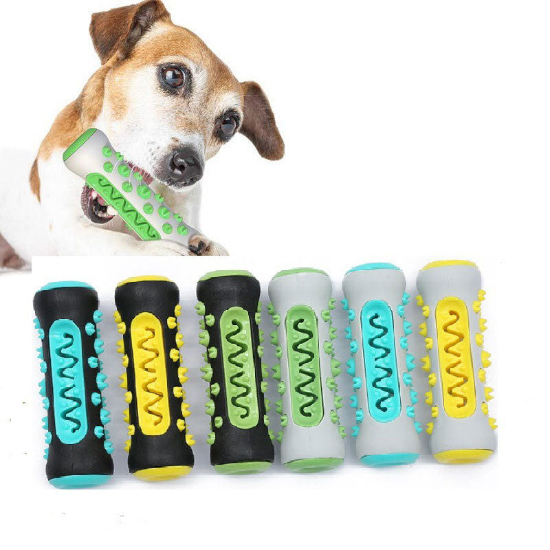 Kauspielzeug & Zahnpflege für Hunde – TPR-Silikon, 6 Designs, 3 Farben