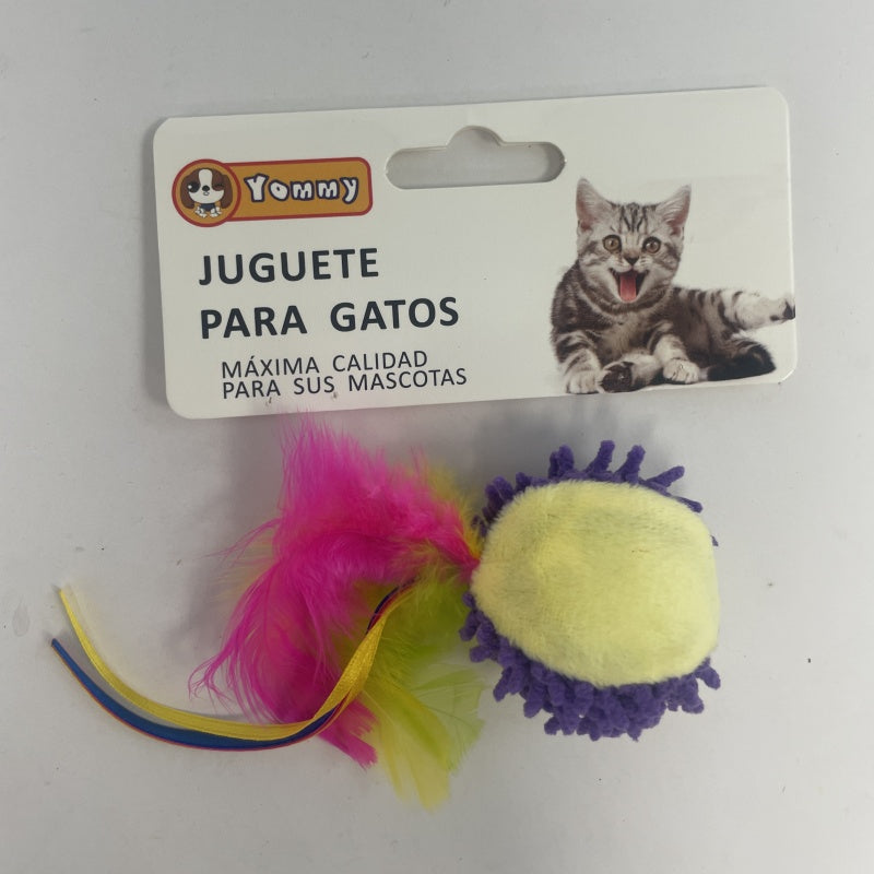 Bunte Seidenball-Spielzeuge für Hunde & Katzen – leicht, weich & farbenfroh