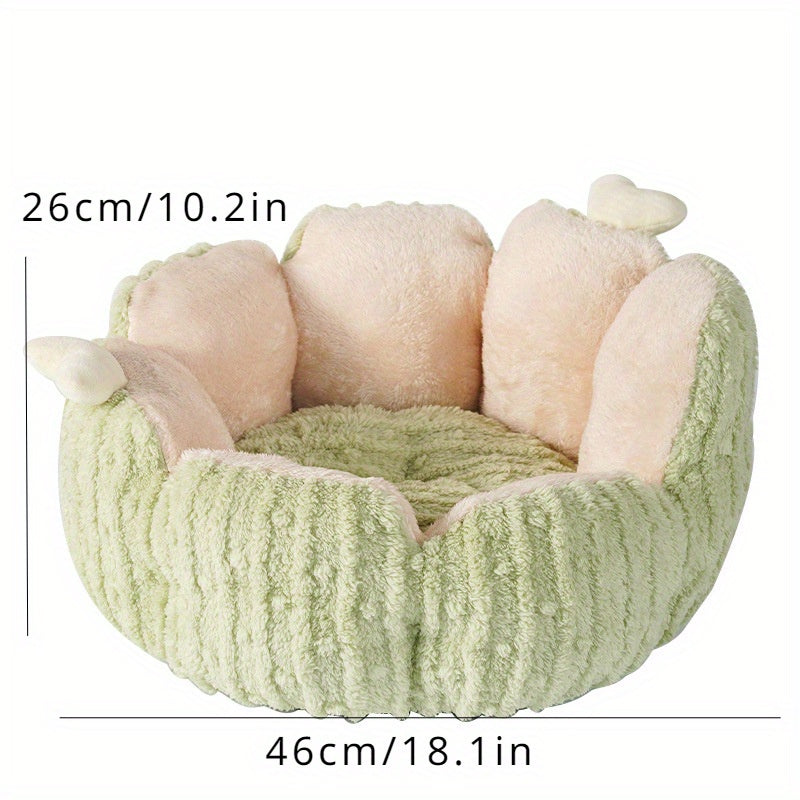 Kaktus-Kuschelbett für Hunde – Weich, Warm & Ganzjährig