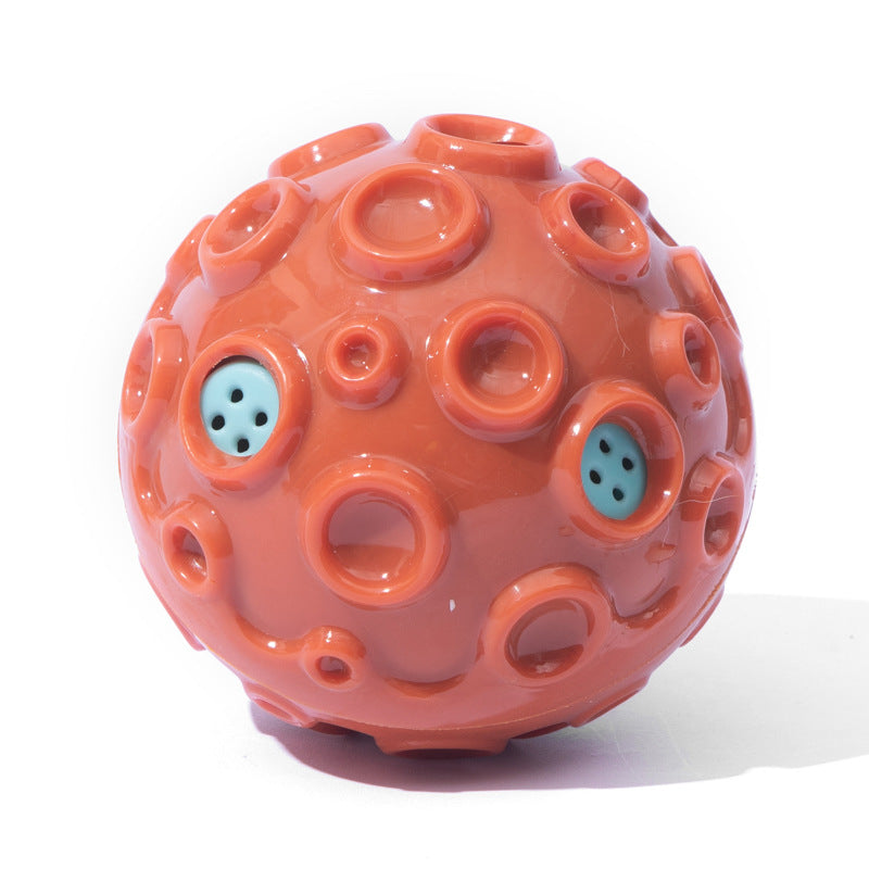 Interaktiver Quietschball für Hunde – Naturkautschuk, Zahnpflege & Stressabbau