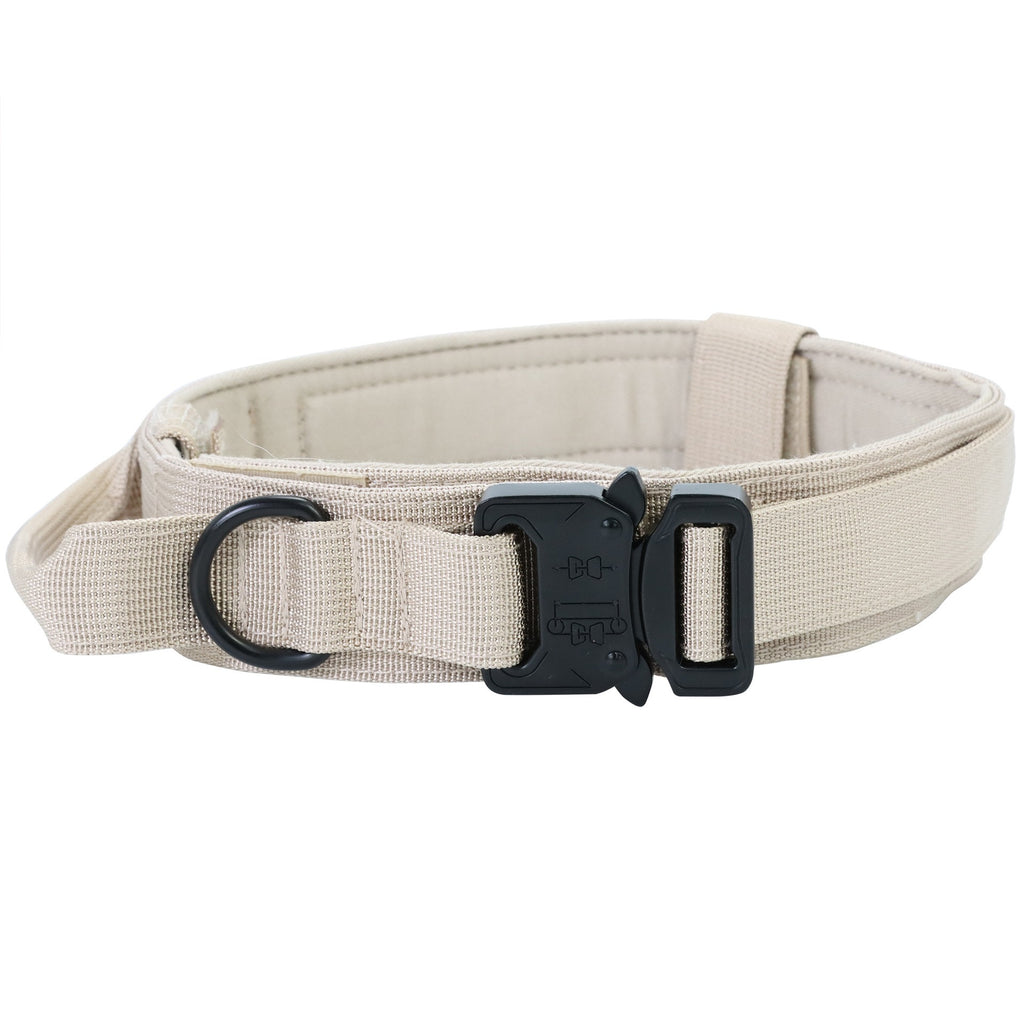Taktisches Hundehalsband & Leine für Outdoor & Training – 8 Farben, M bis XL, auch als Set