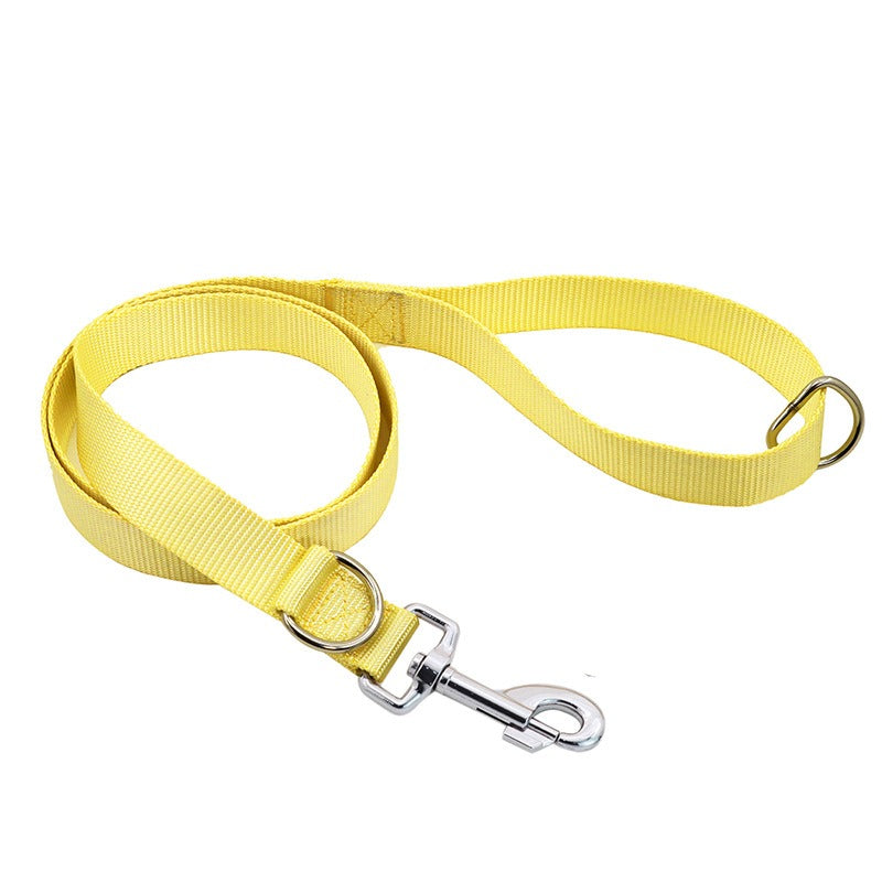 Hundeleine Nylon – Flachseil für kleine & große Hunde