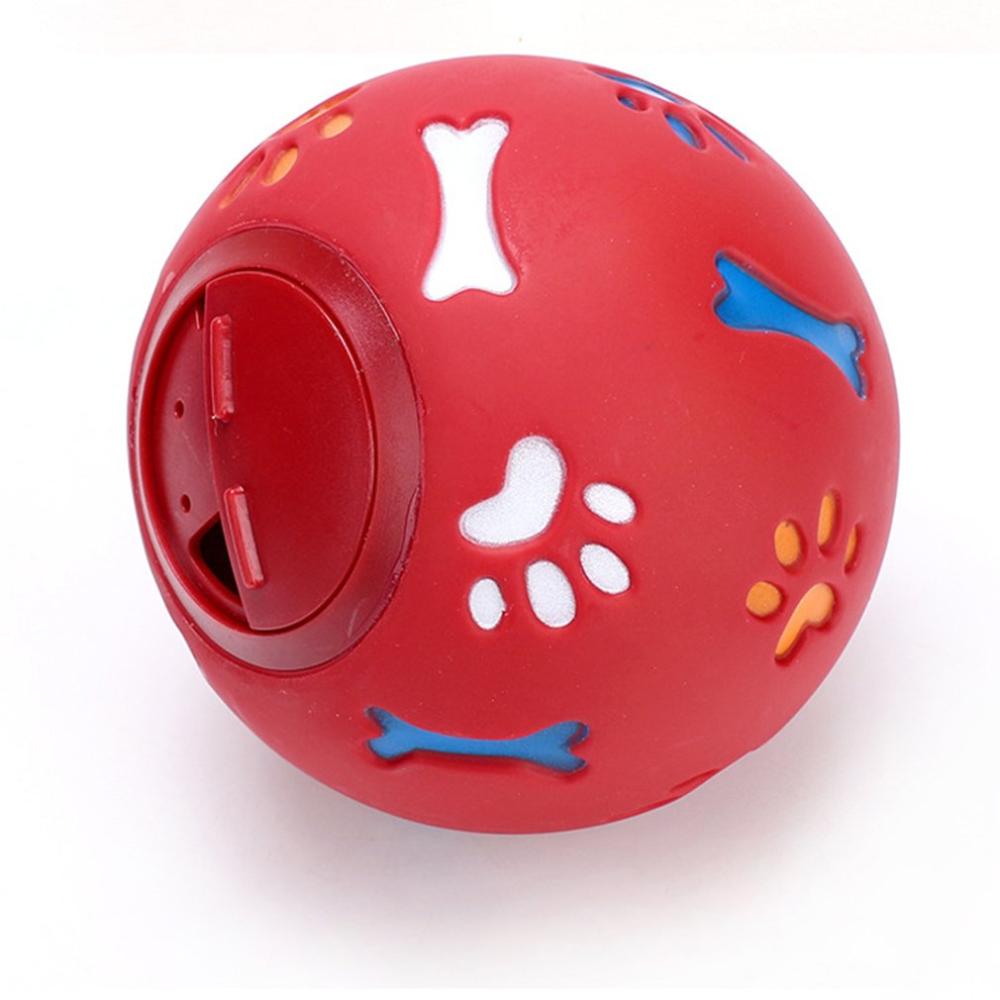 IQ-Trainingsball für Hunde – Leckerli-Spielzeug aus Gummi, bissfest & interaktiv