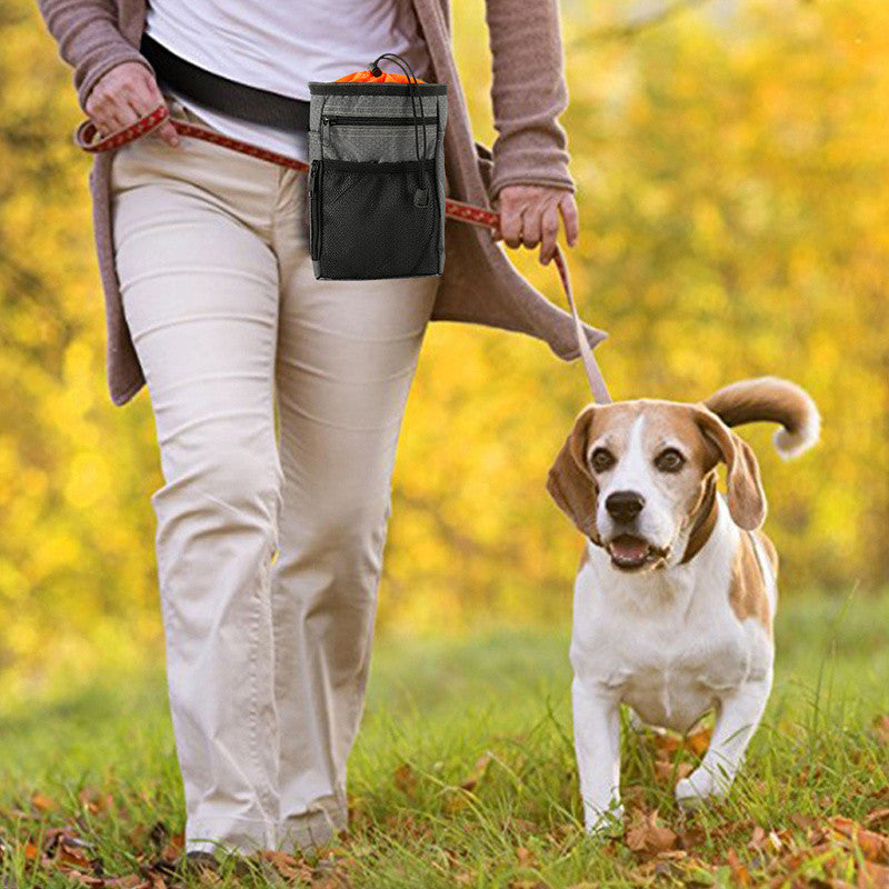 Multifunktionale Hundetraining-Tasche – mit Faltnapf, Clicker & Kotbeutel