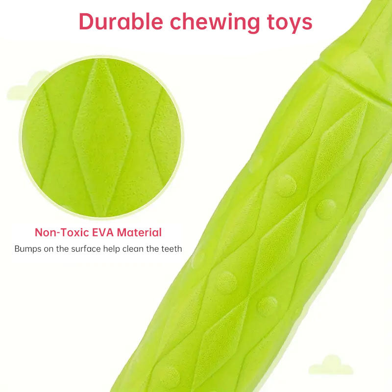 Hunde-Kaustab aus EVA | Bissfest | 29 cm | Mit oder ohne Seil | Zufallsfarbe