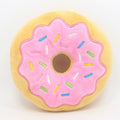 Plüsch-Donut-Spielzeug für Hunde – 15 cm, Quietscher & Superweich
