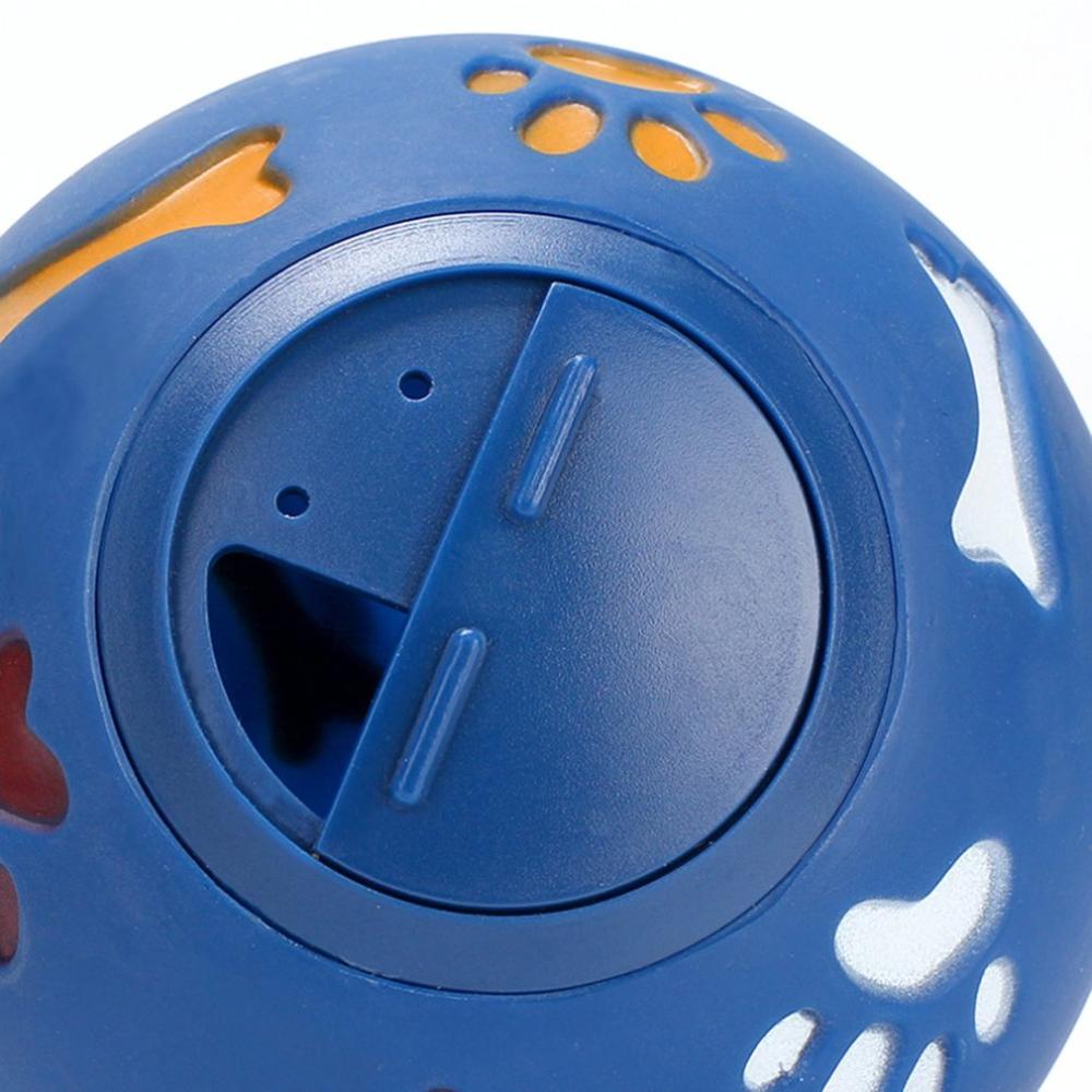 IQ-Trainingsball für Hunde – Leckerli-Spielzeug aus Gummi, bissfest & interaktiv