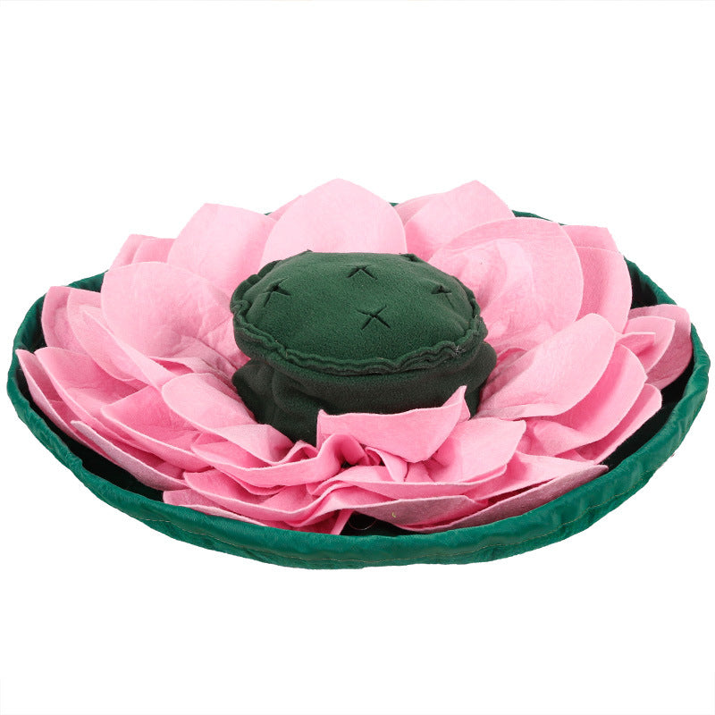 Lotus Schnüffelmatte – Slow Feeder & Beschäftigungsspielzeug für Hunde