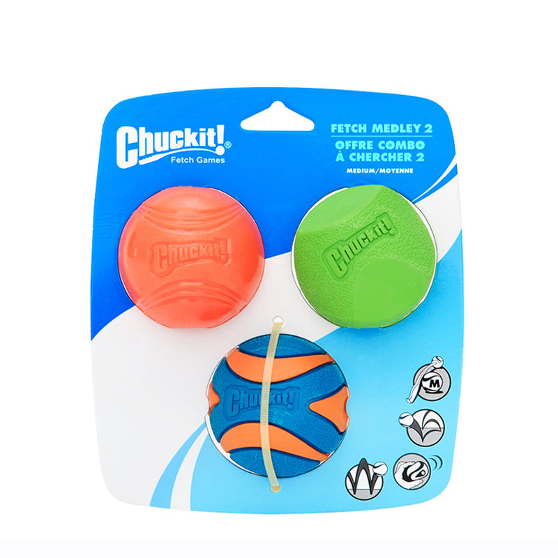 Bissfester Nylonseil-Gummiball für Hunde – mit & ohne Quietscher, 5–10 cm, Einzel & Sets