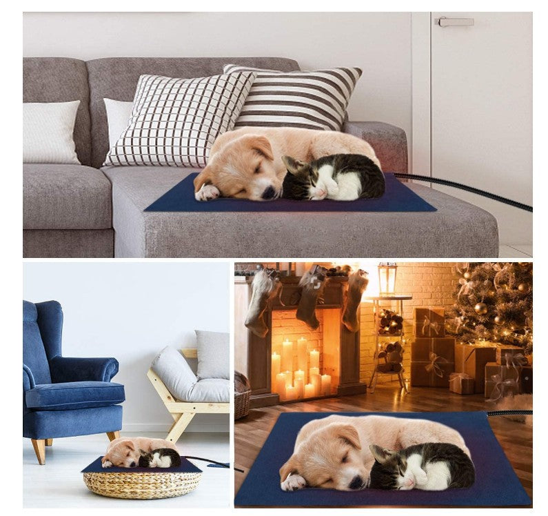 Elektrische Heizdecke für Hunde – kuschelig warm, 33×44 cm