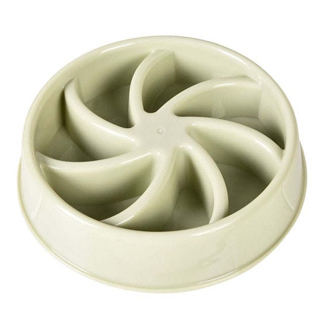 Slow-Feeder Napf – Windmühlen-Design, Rutschfest, 100ml, 3 Farben