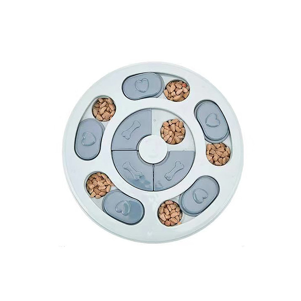 Slow Feeder Napf für Hunde – IQ-Puzzle Fressnapf gegen hastiges Fressen, 3 Typen