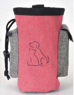 Leckerli-Gürteltasche für Hunde – Oxford/Polyester, 3 Farben, 13×13×17,5cm