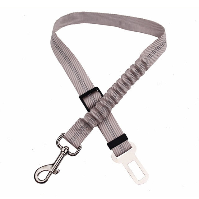 Elastischer Hunde-Autosicherheitsgurt – reflektierend, 4 Farben
