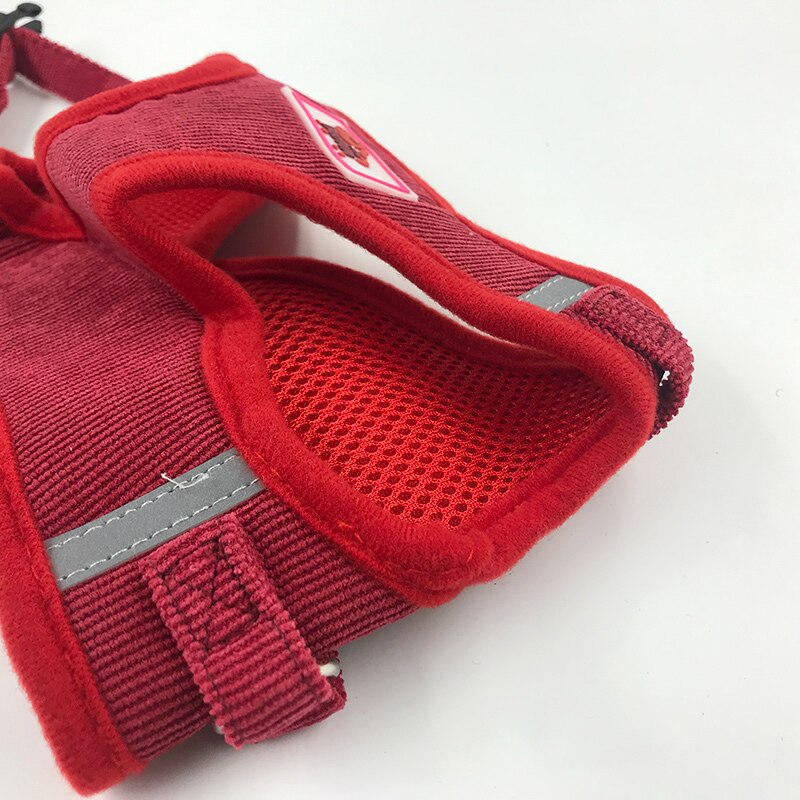 Reflektierendes Hundegeschirr-Set im Weste-Stil – atmungsaktiv, verstellbar, XS–XL