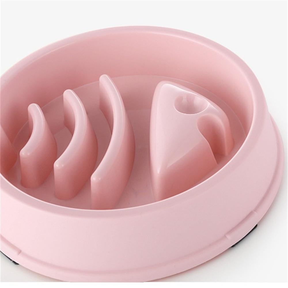 Slow Feeder Napf für Hunde – Fischgräten-Design gegen hastiges Fressen, Ø 21 cm
