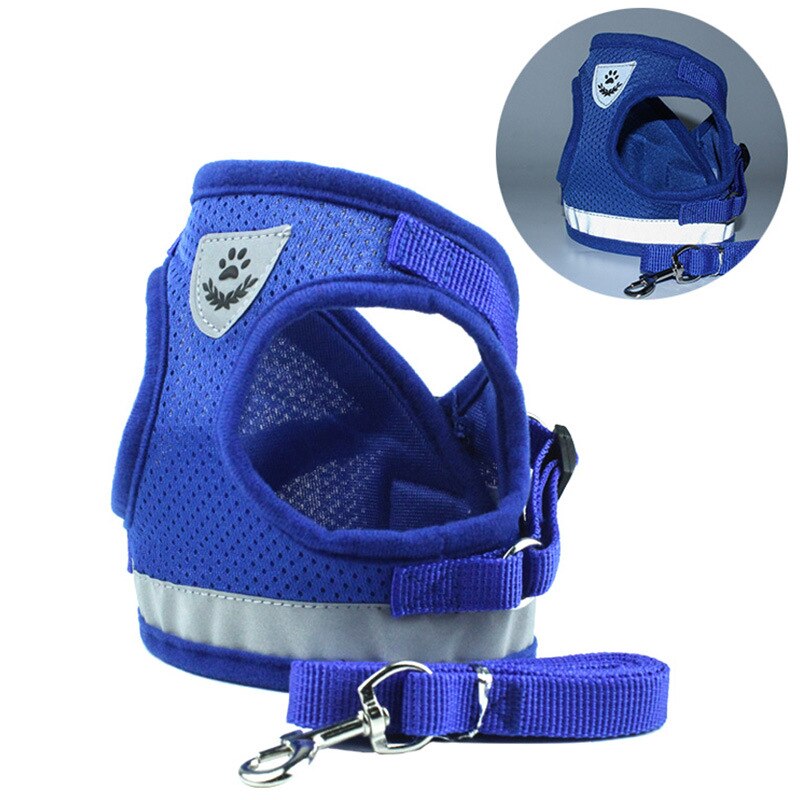 Reflektierendes Hundegeschirr & Leine Set – Sicherheitsweste, XS–XL, 4 Farben