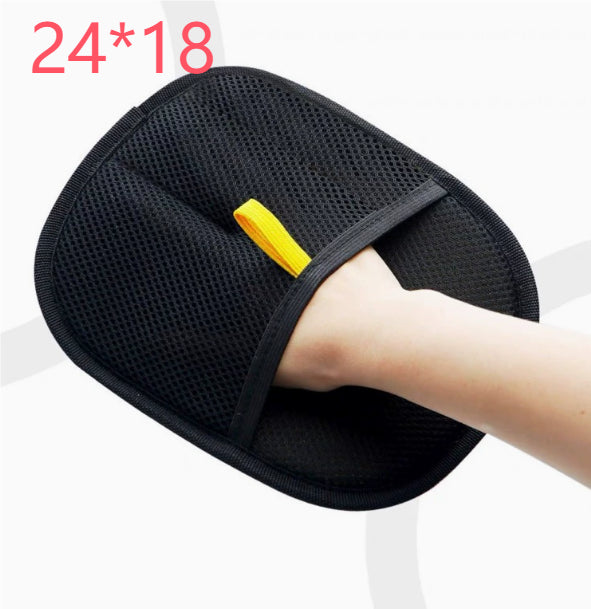 Fellentfernungs-Handschuhe für Hunde & Katzen – beidseitig, Massage & Pflege